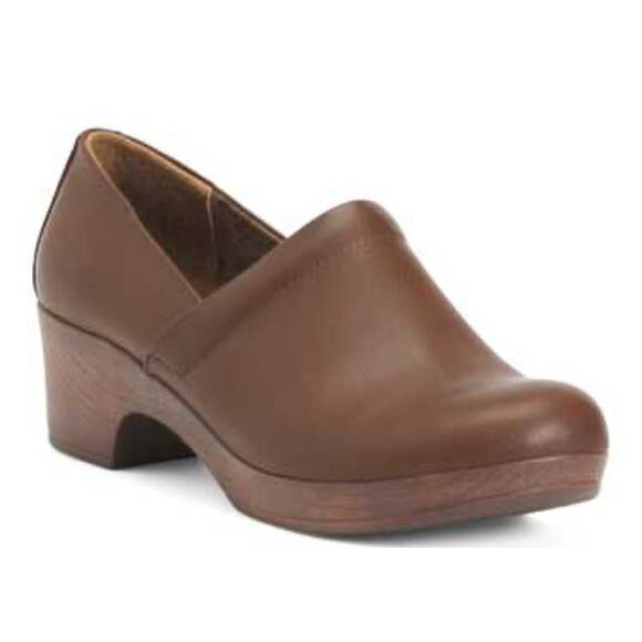 NEW BOC 'Jaylin' Slip On Mule Clog Brown Women's 8.5M Comfort Shoe - Picture 1 of 5